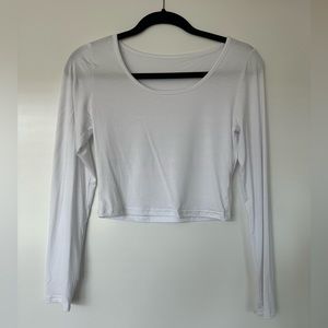 White long sleeve shirt